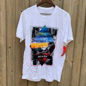 BNWT True Religion T Shirt BIG LOGO Large